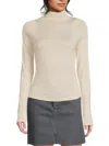 Rag & Bone Women's Sasha Paneled Longsleeve Top In Neutral