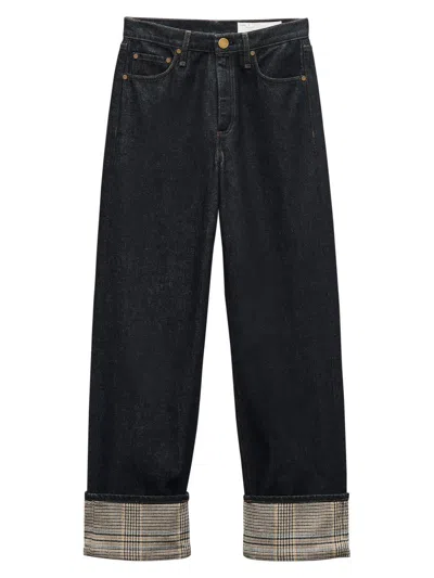 Rag & Bone Women's Shea High-rise Cuffed Ankle Jeans