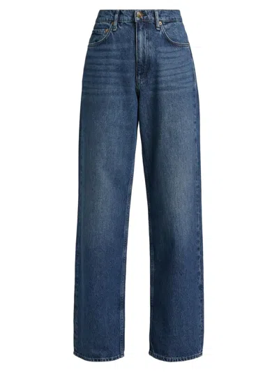 RAG & BONE WOMEN'S SHEA HIGH-RISE RELAXED STRAIGHT-LEG JEANS