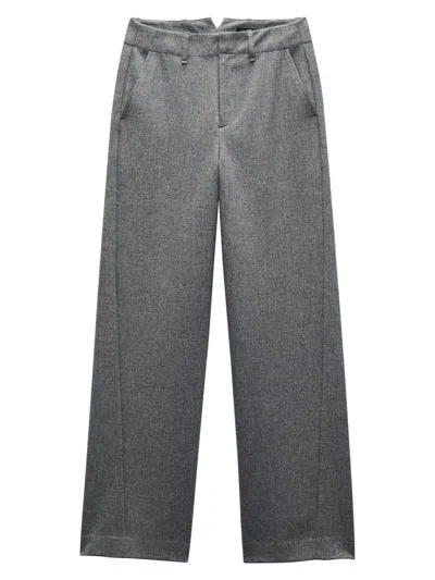 Rag & Bone Women's Shea Wool-blend Tailored Pants In Multi
