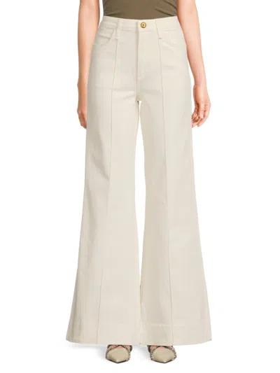 Rag & Bone Women's Skylar High-rise Wide-leg Jeans In Sand