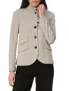 Rag & Bone Slade Italian Plaid Blazer In Gray