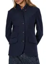 Rag & Bone Women's Slade Japanese Wool Blazer In Blue