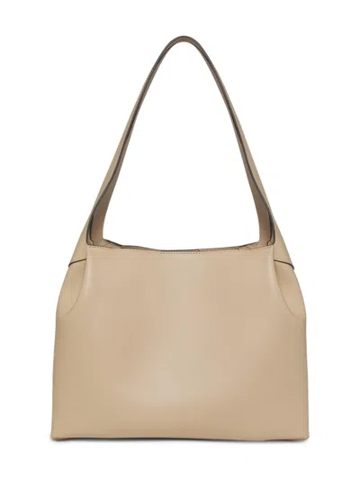 Rag & Bone Women's Slade Logo Leather Tote Bag In Sand