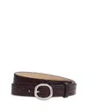 Rag & Bone Women's Small Audrey Belt In Brown
