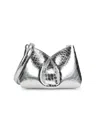 Rag & Bone Women's Small Bloom Leather Crossbody Bag In Silver