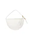 Rag & Bone Women's Small Mercer Leather Hobo Bag In White