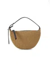 Rag & Bone Women's Small Mercer Straw Shoulder Bag In Brown