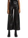 Rag & Bone Black Sofie Faux-leather Pants In Black