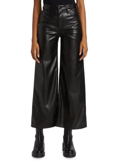 RAG & BONE RAG & BONE WOMEN'S SOFIE FAUX LEATHER CROP PANTS