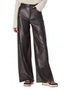 Rag & Bone Sofie Faux-leather Pants In Brown