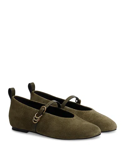 Rag & Bone Women's Spire Mary Jane Flats In Brown