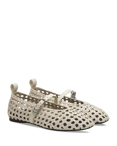 Rag & Bone Women's Spire Mary Jane Flats In White