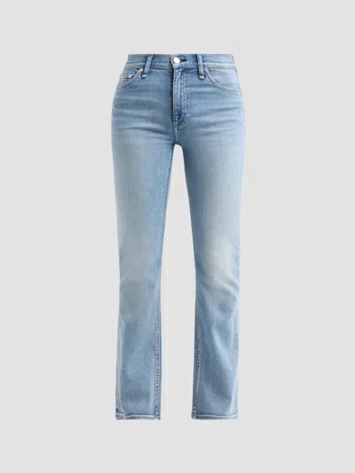 Rag & Bone Women's Stretch Featherweight Peyton Mid-rise Flare Bootcut Jeans In Kenny