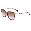 Rag & Bone 55mm Rectangular Sunglasses