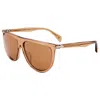 Rag & Bone Women's 57mm Brown Sunglasses