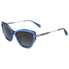 Rag & Bone Women's 54mm Blue Sunglasses