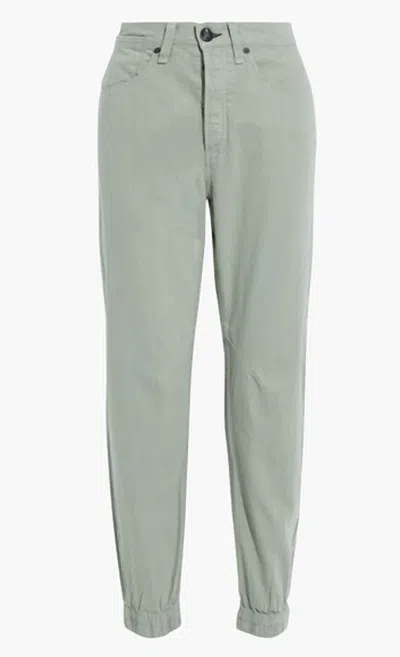 Rag & Bone Women's Tapered Pants In Grey In Green