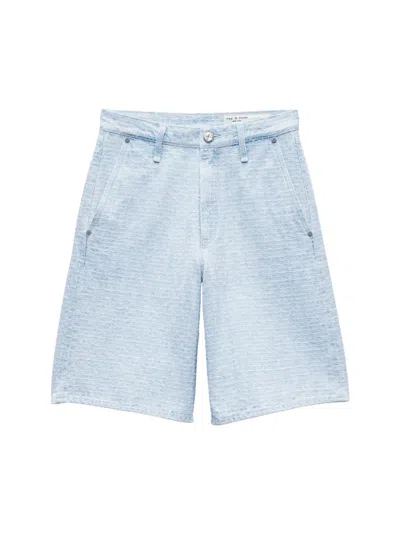 Rag & Bone Women's The Mckenna Tailored Textured Cotton Shorts