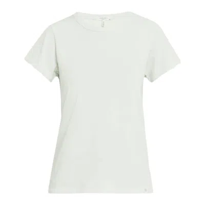 RAG & BONE WOMEN'S THE SLUB SHORT SLEEVE TEE, GREEN LILY