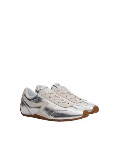 Rag & Bone Color-block Low-top Sneakers In White