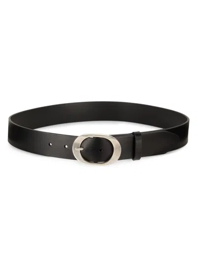 Rag & Bone Women's Vera Leather Belt In Gold