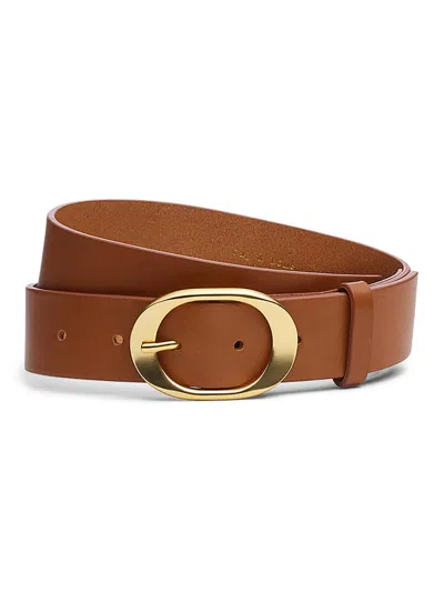 Rag & Bone Women's Vera Leather Belt In Green