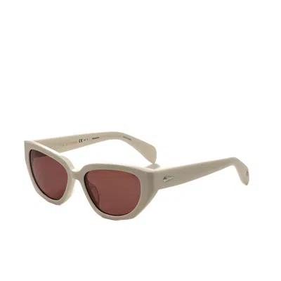 Rag & Bone Women's White 54mm Sunglasses