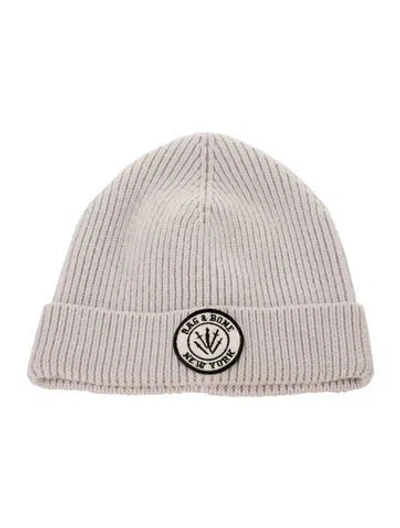 Pre-owned Rag & Bone Women's Wool Beanie In Gray