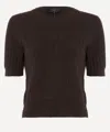 Rag & Bone Women's Wren Cashmere Short-sleeve Jumper In Brown