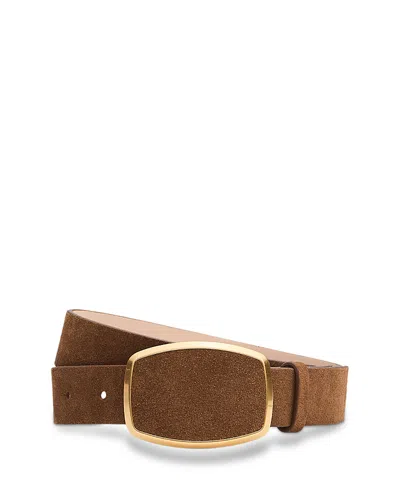 Rag & Bone Women's Wyatt Leather Belt In Brown