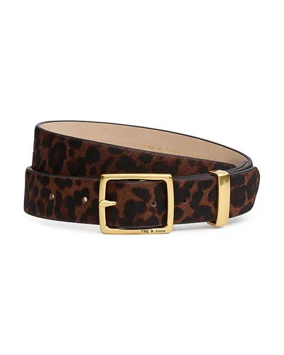 RAG & BONE RAG & BONE WOMEN'S X BOYFRIEND ANIMAL PRINT BELT