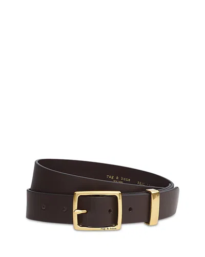 Rag & Bone Women's X Boyfriend Belt In Brown