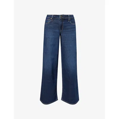 Rag & Bone Womens Rhnbk Aiden Wide-leg Stretch-denim Blend Jeans