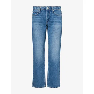 Rag & Bone Womens Harlow Straight-leg Denim Jeans Candice