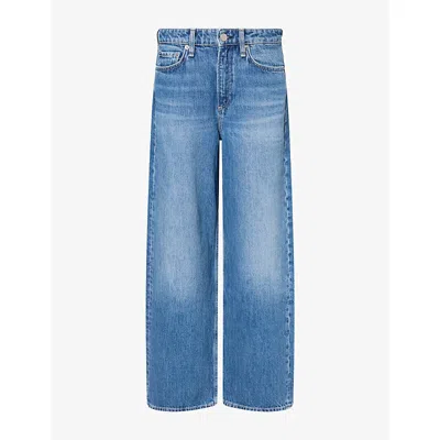 Rag & Bone Womens Logan Wide-leg Denim Jeans Candice