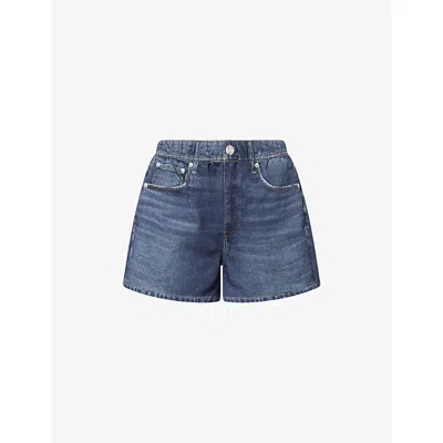 Rag & Bone Womens Miramar Terry Walking Cotton-jersey Shorts Scott Xl