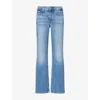 Rag & Bone Womens Peyton Bootcut Denim Jeans Monterosso In Blue