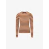 Rag & Bone Luca Ribbed Tee In Multi