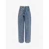 Rag & Bone Womens Kngst The Shea Straight-leg Denim Jeans