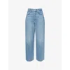 Rag & Bone Womens Ithca The Shea Straight-leg Denim Jeans