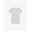 Rag & Bone Womens Warmgry The Slub Round-neck Cotton-jersey T-shirt In White