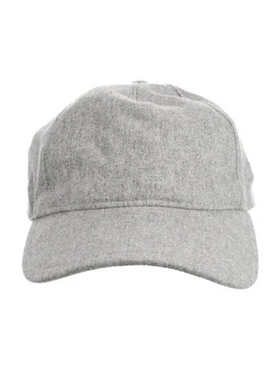 Pre-owned Rag & Bone Wool Baseball Cap In Gray