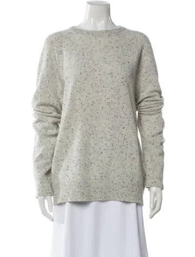 Pre-owned Rag & Bone Wool Bateau Neckline Sweater In Gray