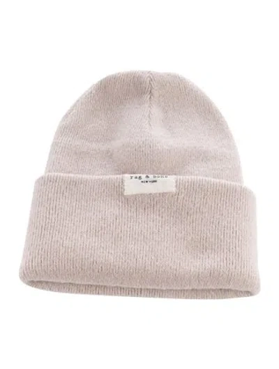 Pre-owned Rag & Bone Wool Beanie In Neutral