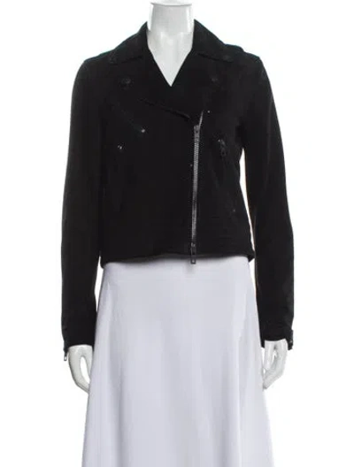 Pre-owned Rag & Bone Wool Biker Jacket In Multi