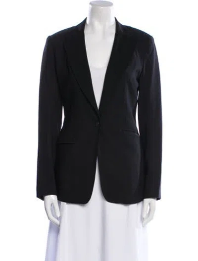 Pre-owned Rag & Bone Wool Blazer In Black