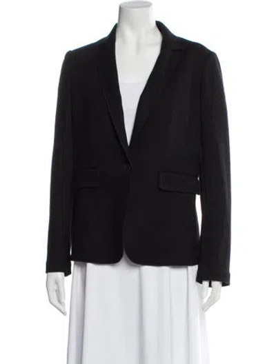 Pre-owned Rag & Bone Wool Blazer In Black