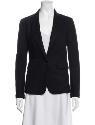 Pre-owned Rag & Bone Wool Blazer In Black