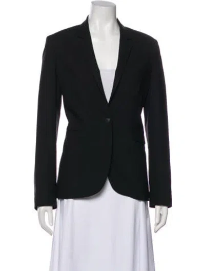 Pre-owned Rag & Bone Wool Blazer In Black